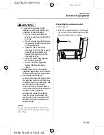 Preview for 311 page of Mazda 2012  CX5 Owner'S Manual