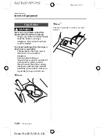 Preview for 312 page of Mazda 2012  CX5 Owner'S Manual