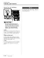 Предварительный просмотр 221 страницы Mazda 2012 Mazda6 Owner'S Manual