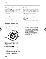 Предварительный просмотр 206 страницы Mazda 2013  6 User Manual