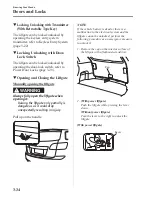 Предварительный просмотр 121 страницы Mazda 2013 CX-9 Owner'S Manual