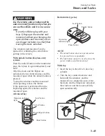 Предварительный просмотр 132 страницы Mazda 2013 CX-9 Owner'S Manual