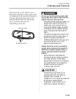 Предварительный просмотр 262 страницы Mazda 2013 CX-9 Owner'S Manual