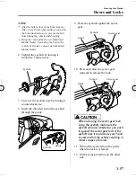 Предварительный просмотр 112 страницы Mazda 2014 MX-5 Miata Owner'S Manual