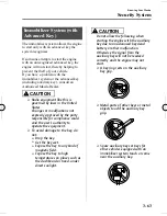 Предварительный просмотр 118 страницы Mazda 2014 MX-5 Miata Owner'S Manual