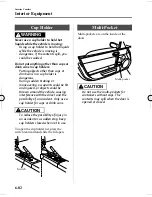 Предварительный просмотр 297 страницы Mazda 2014 MX-5 Miata Owner'S Manual