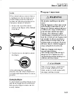 Предварительный просмотр 87 страницы Mazda 3 2007 Owner'S Manual