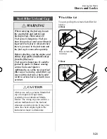 Предварительный просмотр 95 страницы Mazda 3 2007 Owner'S Manual