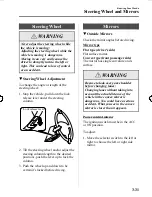 Предварительный просмотр 105 страницы Mazda 3 2007 Owner'S Manual