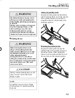 Предварительный просмотр 127 страницы Mazda 3 2007 Owner'S Manual