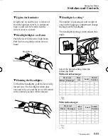 Предварительный просмотр 175 страницы Mazda 3 2007 Owner'S Manual