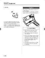 Предварительный просмотр 244 страницы Mazda 3 2007 Owner'S Manual