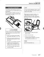 Предварительный просмотр 251 страницы Mazda 3 2007 Owner'S Manual