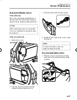 Предварительный просмотр 321 страницы Mazda 3 2007 Owner'S Manual