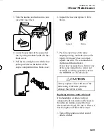 Предварительный просмотр 327 страницы Mazda 3 2007 Owner'S Manual