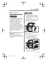 Предварительный просмотр 103 страницы Mazda 3 2018 Owner'S Manual