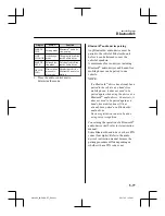 Предварительный просмотр 367 страницы Mazda 3 2018 Owner'S Manual