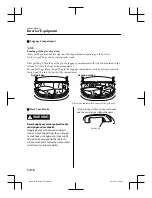 Предварительный просмотр 428 страницы Mazda 3 2018 Owner'S Manual