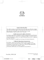 Предварительный просмотр 5 страницы Mazda 3 Sedan 2020 Owner'S Manual