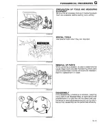 Предварительный просмотр 5 страницы Mazda 323 1988 Workshop Manual