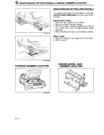 Предварительный просмотр 10 страницы Mazda 323 1988 Workshop Manual