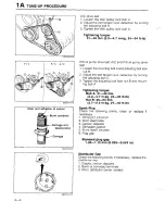 Предварительный просмотр 27 страницы Mazda 323 1988 Workshop Manual