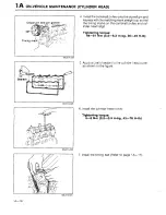 Предварительный просмотр 37 страницы Mazda 323 1988 Workshop Manual