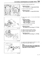 Предварительный просмотр 38 страницы Mazda 323 1988 Workshop Manual