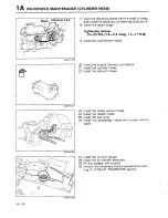 Предварительный просмотр 39 страницы Mazda 323 1988 Workshop Manual