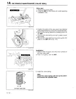 Предварительный просмотр 41 страницы Mazda 323 1988 Workshop Manual