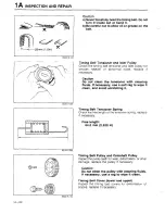 Предварительный просмотр 69 страницы Mazda 323 1988 Workshop Manual