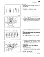 Предварительный просмотр 72 страницы Mazda 323 1988 Workshop Manual