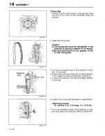 Предварительный просмотр 83 страницы Mazda 323 1988 Workshop Manual