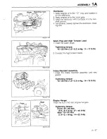 Предварительный просмотр 86 страницы Mazda 323 1988 Workshop Manual