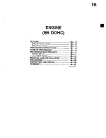 Предварительный просмотр 88 страницы Mazda 323 1988 Workshop Manual