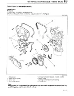 Предварительный просмотр 98 страницы Mazda 323 1988 Workshop Manual