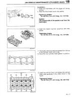 Предварительный просмотр 104 страницы Mazda 323 1988 Workshop Manual