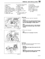 Предварительный просмотр 110 страницы Mazda 323 1988 Workshop Manual