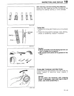 Предварительный просмотр 136 страницы Mazda 323 1988 Workshop Manual