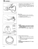 Предварительный просмотр 139 страницы Mazda 323 1988 Workshop Manual