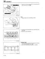 Предварительный просмотр 147 страницы Mazda 323 1988 Workshop Manual