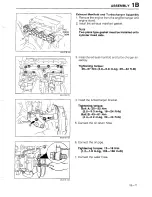 Предварительный просмотр 158 страницы Mazda 323 1988 Workshop Manual