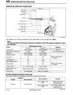 Предварительный просмотр 220 страницы Mazda 323 1988 Workshop Manual