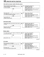 Предварительный просмотр 222 страницы Mazda 323 1988 Workshop Manual