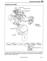 Предварительный просмотр 225 страницы Mazda 323 1988 Workshop Manual