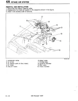 Предварительный просмотр 226 страницы Mazda 323 1988 Workshop Manual