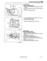 Предварительный просмотр 227 страницы Mazda 323 1988 Workshop Manual