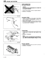 Предварительный просмотр 228 страницы Mazda 323 1988 Workshop Manual