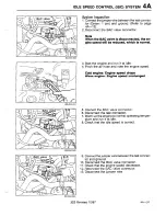 Предварительный просмотр 231 страницы Mazda 323 1988 Workshop Manual