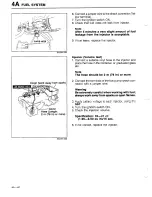 Предварительный просмотр 242 страницы Mazda 323 1988 Workshop Manual